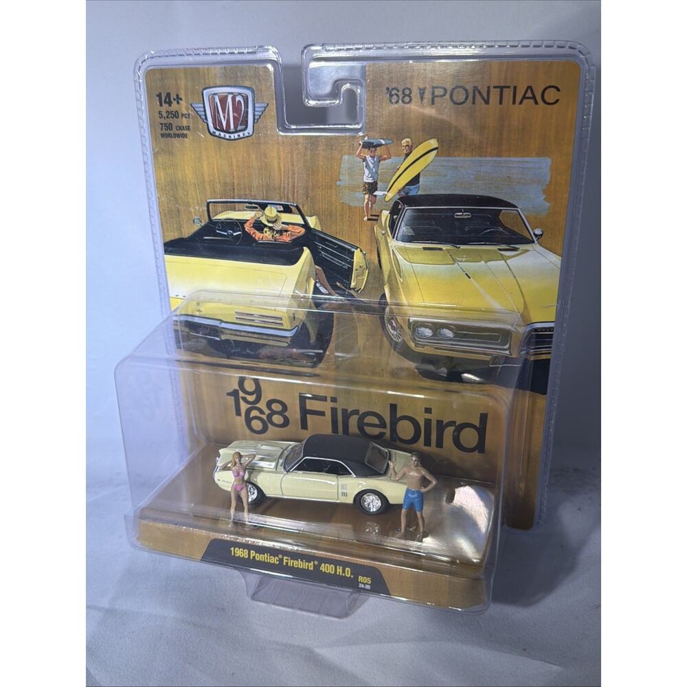 NEW 2024 M2 Machines Diorama R05 1968 Pontiac Firebird 400 H.O